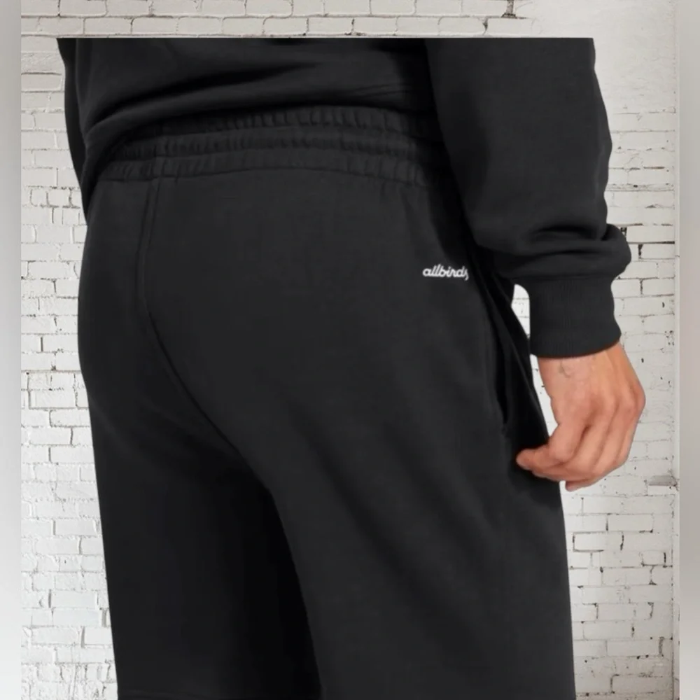 Allbirds Men’s Sweatshorts Small NWT | Black + Sustainable Comfort